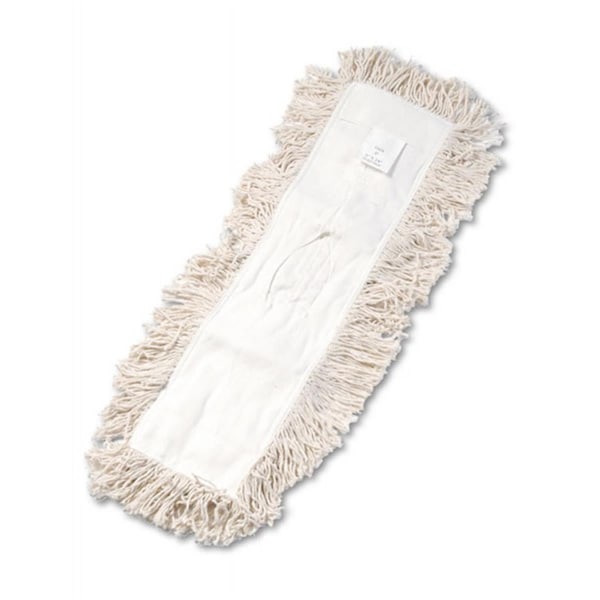 Boardwalk 24 W X 5 D In. Industrial Dust Mop Head, Hygrade Cotton